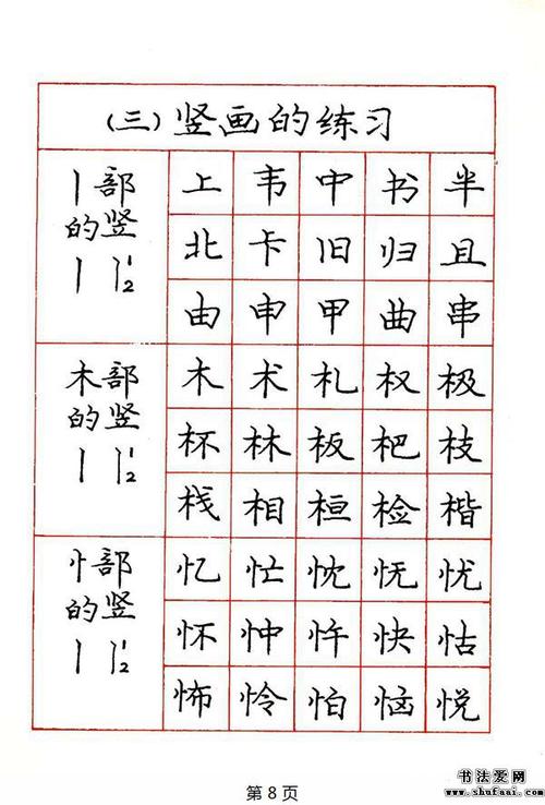 庞中华钢笔楷书规范字帖下载