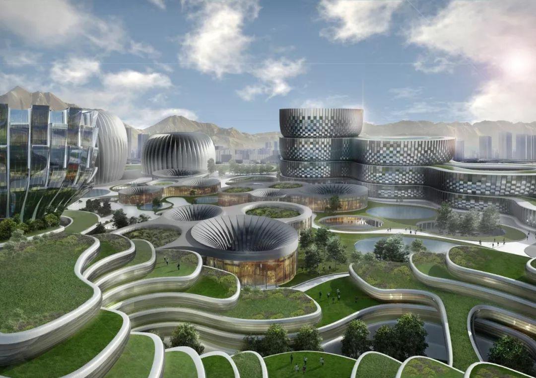 扎哈.哈迪德建筑师事务所设计图