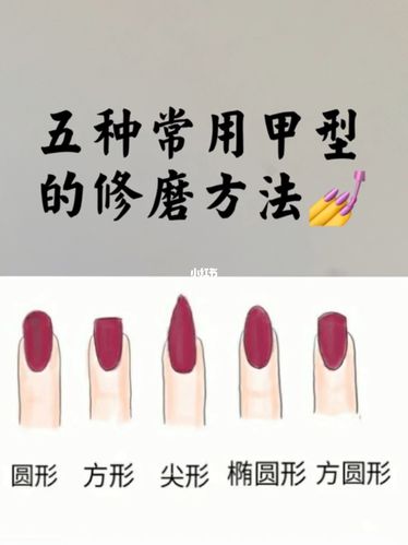 美甲教程分享-五种常用甲型的修磨方法97_美甲教程