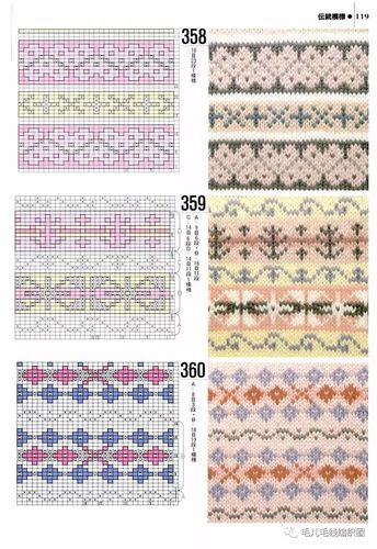图解棒针花样1000种3