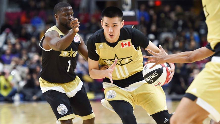 吴亦凡nba全明星名人赛图片桌面壁纸下载