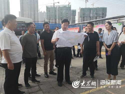牡丹区委书记张福龙调度东城街道双城同创工作