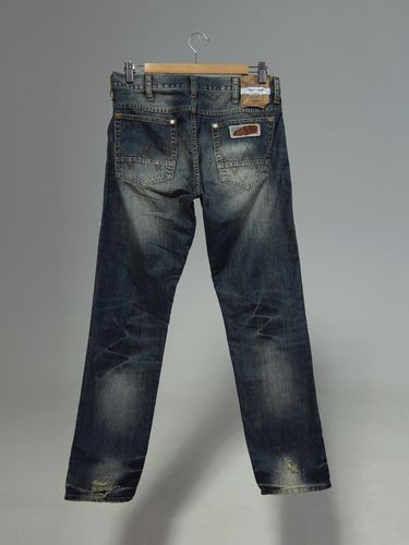wrangler 351破洞贴布牛仔裤