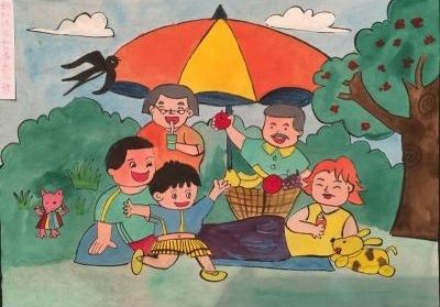 家教家风儿童画第五期人气top5出炉 竞争好激烈