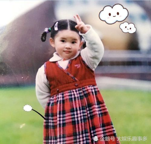 原以为赵露思的童年照够可爱了,看到祝绪丹后,这才是小可爱本人