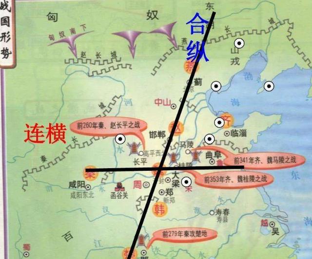 战国争霸白热化,合纵之策不敌连横方案,并非苏秦能力