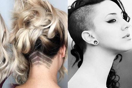 女生后面半剃发型介绍发散式设计让你了解潮流圈