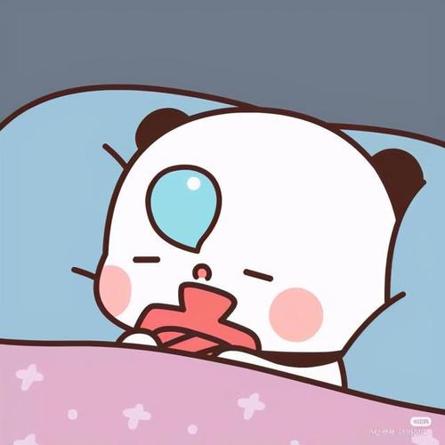 超萌熊猫一二情侣头像这个夏天一起去看海吧