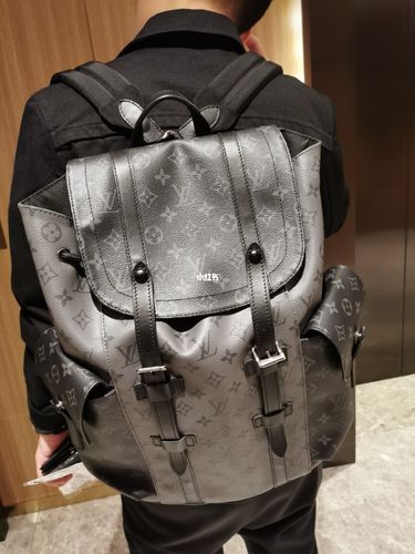 lv男士双肩包 christopher pm_男士双肩包_路易威登怎么样_礼物_通勤