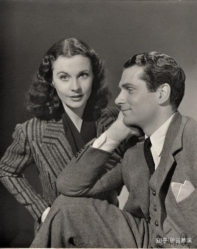 费雯丽和奥利弗合影