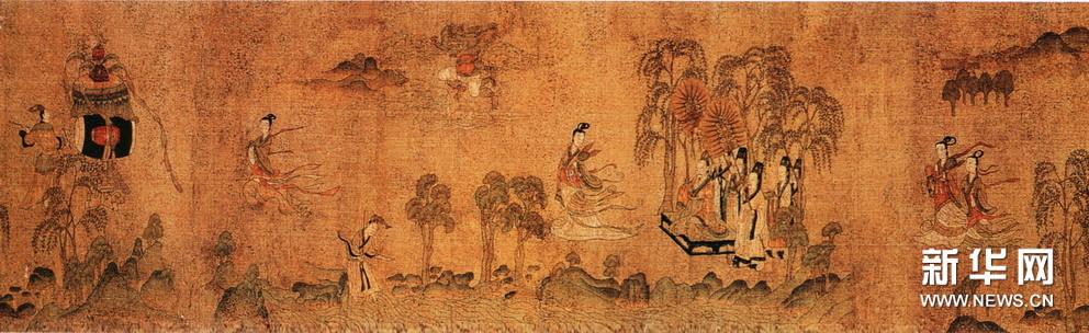 凄美的传世名画——顾恺之 《洛神赋图》