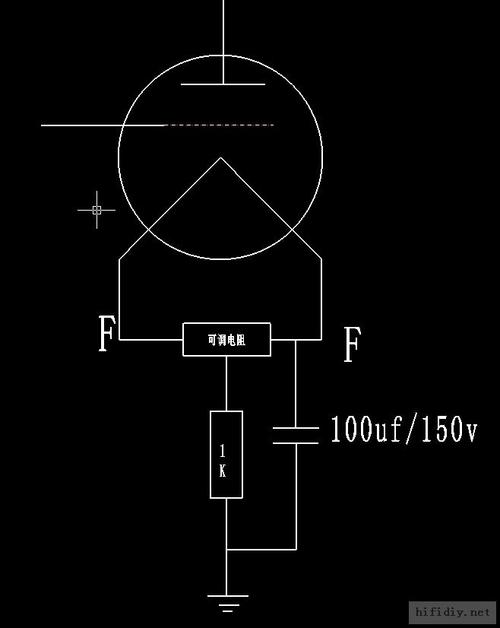 讨论 为何不直接在300b 灯丝处接电容到地呢?避免交流声