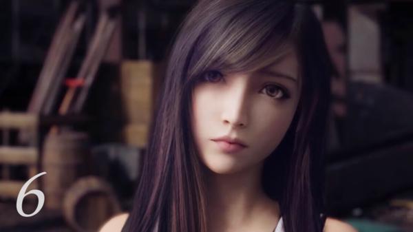 哇,漂亮的脸蛋爱了爱了!网友p出ff7蒂法/克劳德女儿