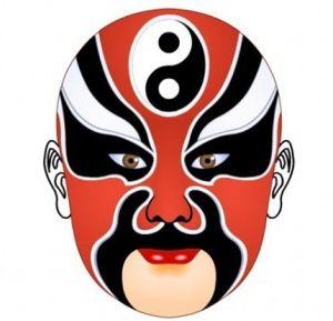 红色脸谱,最初与人面色有直接关系,如表示关羽的面如重枣,关泰是红脸