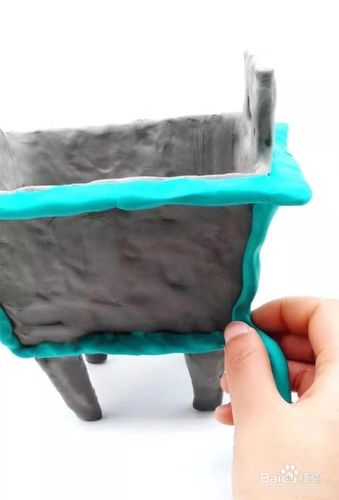 轻粘土制作成青铜器的步骤