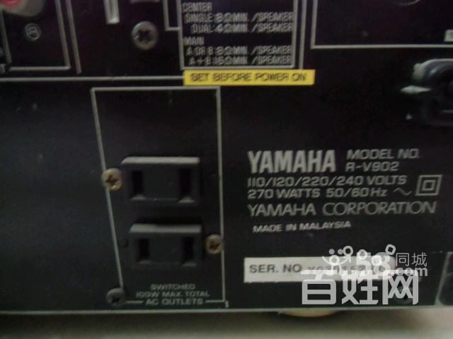 【图】- 进口原装雅马哈r-v902功放机 - 天津乐器/运动 - 天津百姓网
