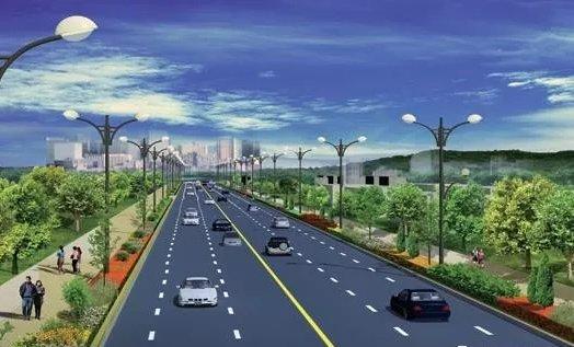 运城东区光华路和辛卓路施工正酣金鑫东方大境还远吗