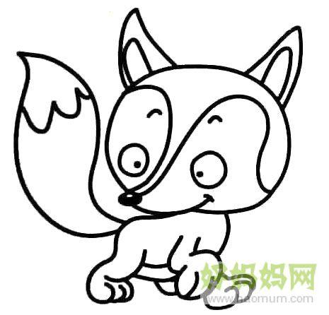 狐狸 儿童简笔画大全