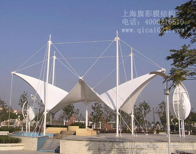 订做钢结构 膜结构公园张拉膜景观篷定做休息亭订做安装专业厂.