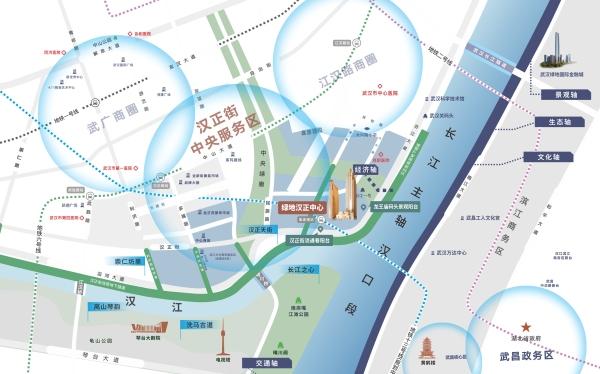 楼市资讯 名盘导购 湖北 武汉 周边避暑 > 2021武汉绿地汉正中心强势