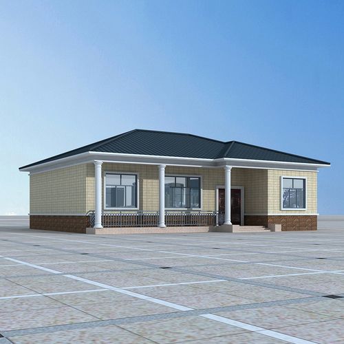 13x11米农村10万元一层别墅设计图,简单实用,造价太