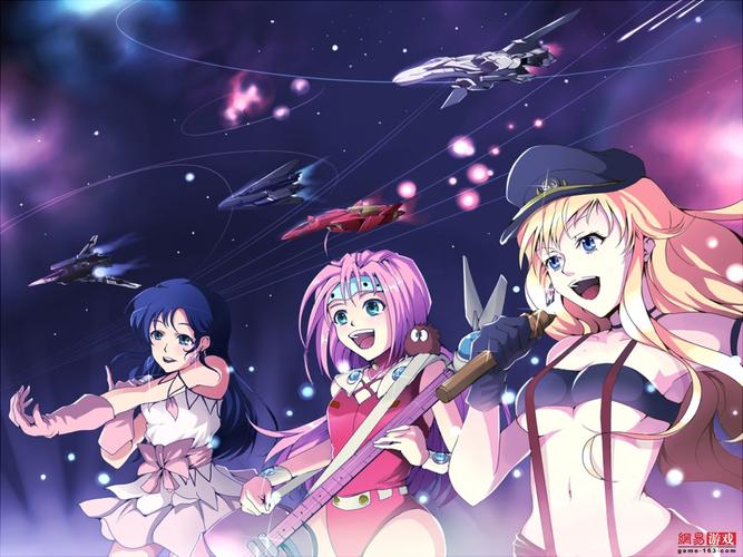 银河歌姬《超时空要塞f》主题壁纸