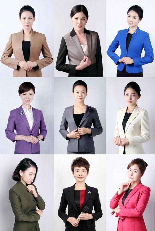 职场女士怎么拍形象照或者造型照片