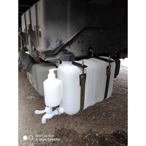 货车洗手水箱带水龙头超大汽车加装户外大容量卧式气压卡车淋水器