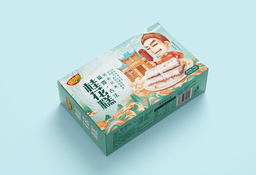 探吃彼--桂花糕|平面|包装|懒猫会设计 - 原创作品