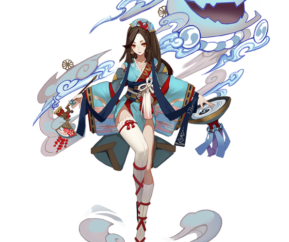 阴阳师烟烟罗简笔画