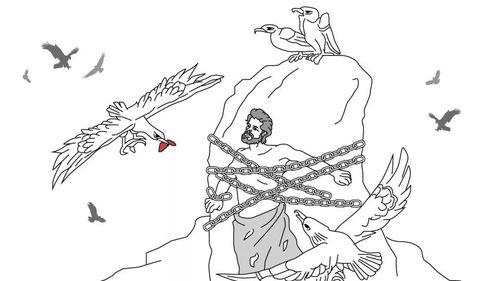 普罗米修斯的肝,为什么啄之不尽?