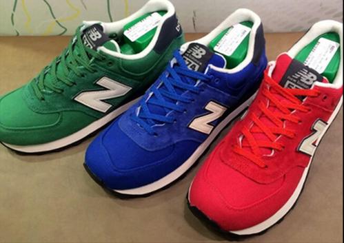 漫新百伦男鞋new ba1ance女鞋nb574男女鞋渐变色运动鞋跑步鞋情侣