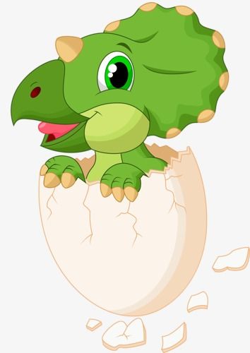 恐龙蛋宝宝简笔画