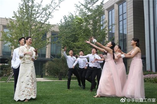 李晓霞翟一鸣大婚方博陈梦领衔伴娘伴郎团