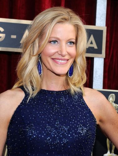 anna gunn wears monique lhullier – sag awards, january 2014