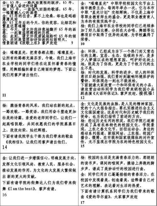 主持人手卡