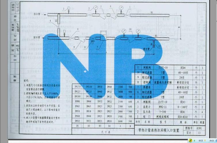 采暖热力入口装置