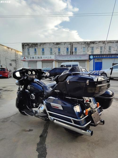 哈雷滑翔边三轮,进口原厂斗子带标 - 摩托车论坛|摩托