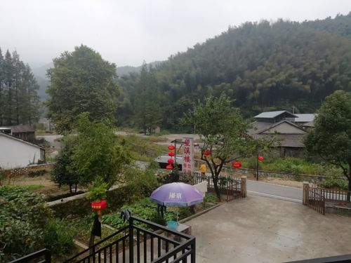 皖西霍山仙人冲画家村