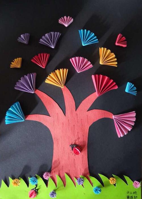 中三班亲子美术手工作品