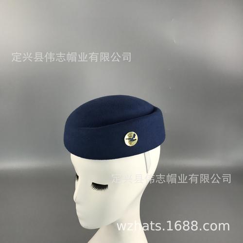专业职业空姐帽子乐队学生演出帽礼仪帽宾馆酒店团体舞蹈帽