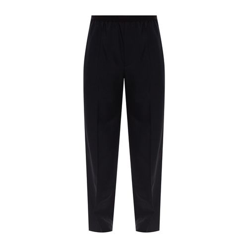 balenciaga裤子,balenciaga鞋子 balenciaga 正面褶裥长裤 48 fr 黑色 48 fr 黑色
