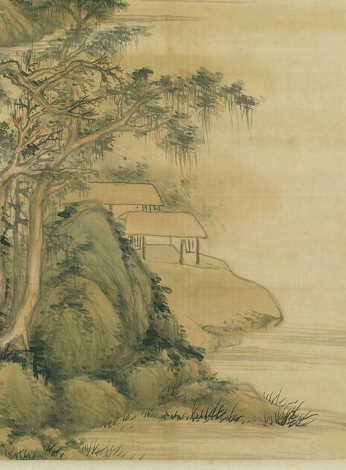 赏析董其昌的山水画作品霜林秋思图