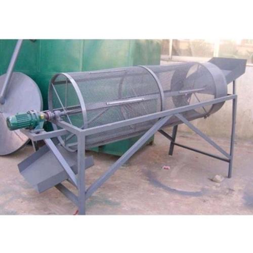 全新制作电动筛草机,滚筒筛草效果相当好