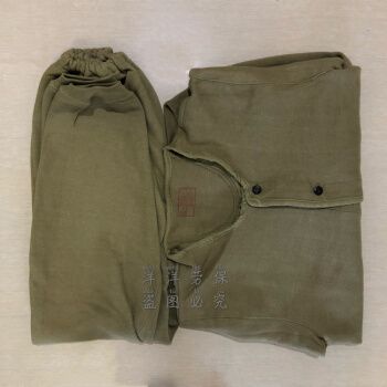 八路军衣服87式军绒衣绒裤套装老式加厚保暖劳保棉衣裤秋衣裤户外老人