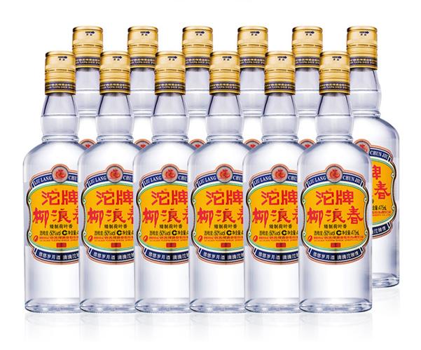 【酒厂自营】沱牌柳浪春50度475mlx12瓶荷叶香整箱高度白酒口粮酒
