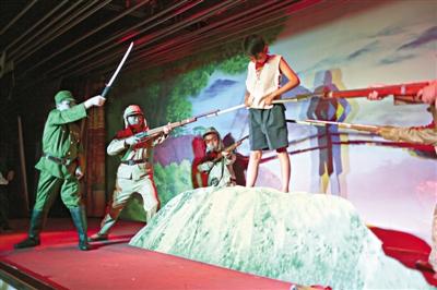 珍视和平,少年自强中国梦"为主题,根据抗日小英雄王二小的故事创作的