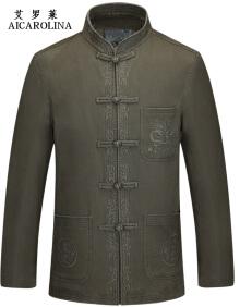 【加棉老年男士唐装】价格_图片_品牌_怎么样-京东商城