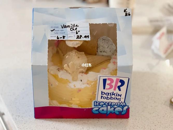 baskinrobbins90香草冰淇淋蛋糕_蛋糕_冰淇淋_staten island, ny