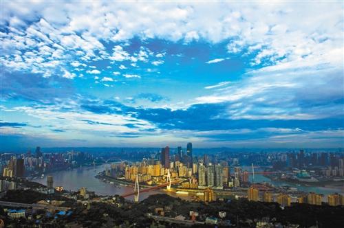 重庆连日放晴 全城"晒"蓝天 - 今日重庆 - 华龙网